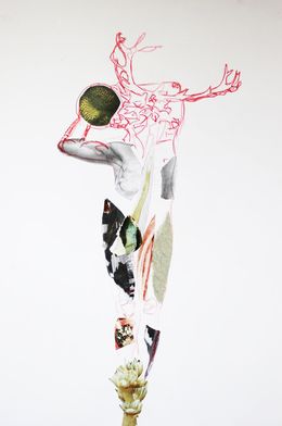 Fine Art Drawings, Deer - Human II., Funda Studio