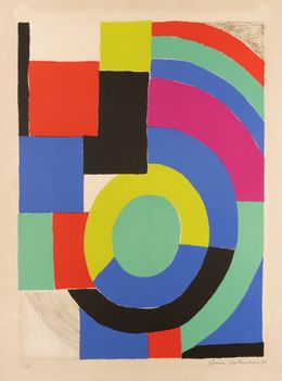 Print, La Verte, Sonia Delaunay