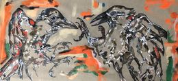 Painting, Birds II., Funda Studio