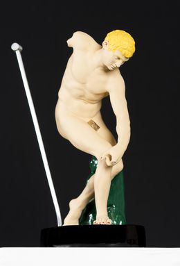 Sculpture, Myron-ton, Myron-tienne / One-armed discobolus, Hyttenhove