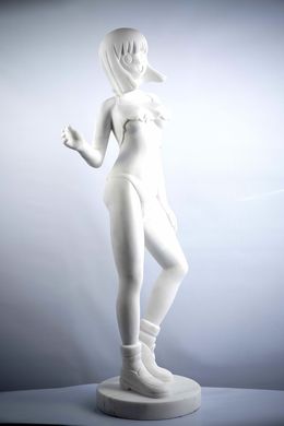 Sculpture, Yumi2 : Chiseled Allure and Graceful Pose, Aya Toshikawa