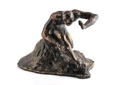 Sculpture, Man on the Rock, Giuseppe Migneco