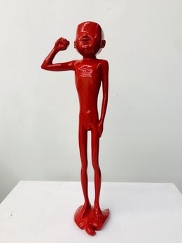 Sculpture, Red Hand, Liu Bolin